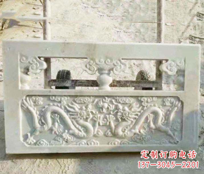 龙岩园林石浮雕栏板景观石雕