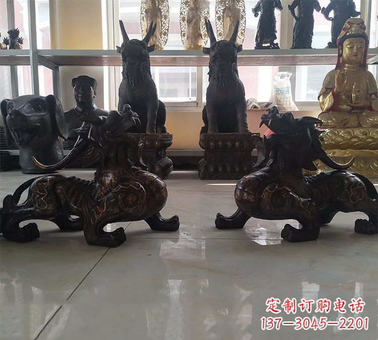 龙岩招财辟邪貔貅铜雕