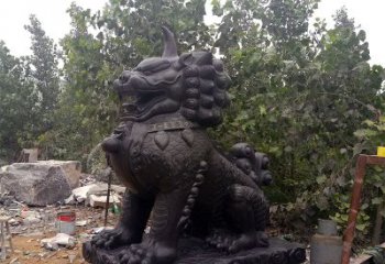 龙岩獬豸铸铜雕塑