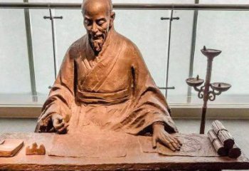 龙岩祖冲之圆周率情景小品雕塑-中国古代数学家著名历史人物